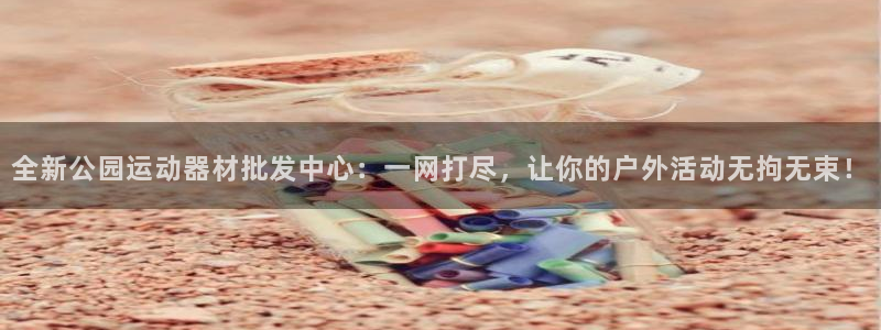 征途国际集团E.ON：全新公园运动器材批发中心：一网打尽，让